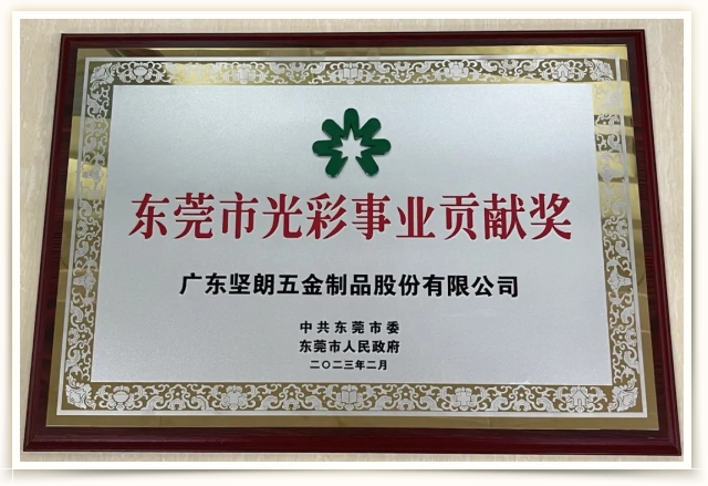 喜讯！91视频福利视频荣获“东莞市光彩事业贡献奖”